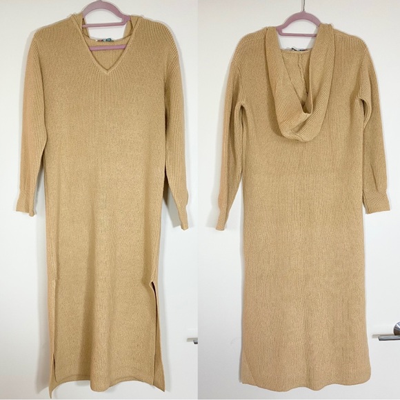 Free People Beach Claudia Ribbed Midi Sweater Dress - Picture 3 of 9